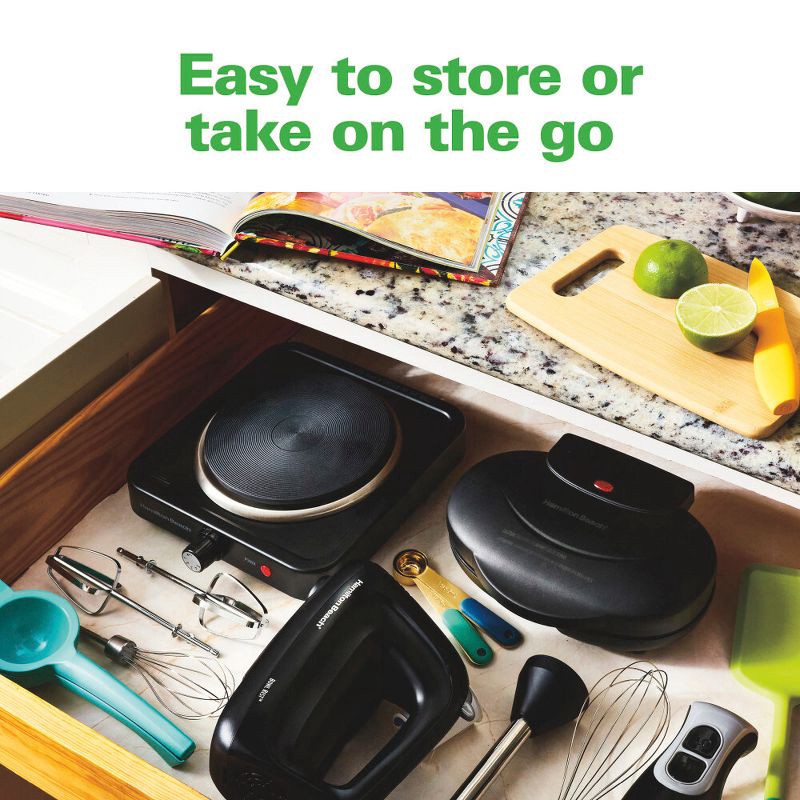 slide 7 of 7, Kitchen Collection By Hamilton Beach Single Burner 34110KC, 1 ct