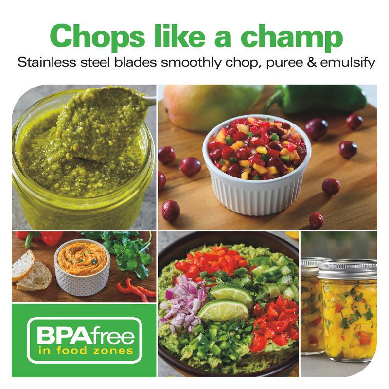 slide 4 of 11, Kitchen Collection By Hamilton Beach 1.5 Cup Food Chopper 72410KC, 1 ct