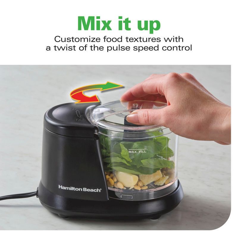 slide 5 of 11, Kitchen Collection By Hamilton Beach 1.5 Cup Food Chopper 72410KC, 1 ct