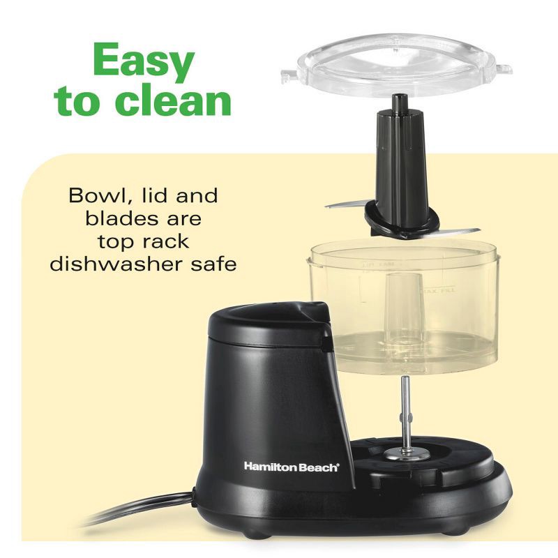 slide 6 of 11, Kitchen Collection By Hamilton Beach 1.5 Cup Food Chopper 72410KC, 1 ct