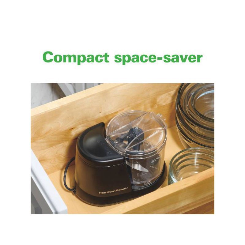slide 9 of 11, Kitchen Collection By Hamilton Beach 1.5 Cup Food Chopper 72410KC, 1 ct