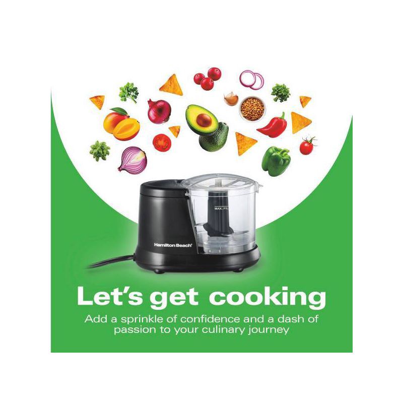 slide 10 of 11, Kitchen Collection By Hamilton Beach 1.5 Cup Food Chopper 72410KC, 1 ct