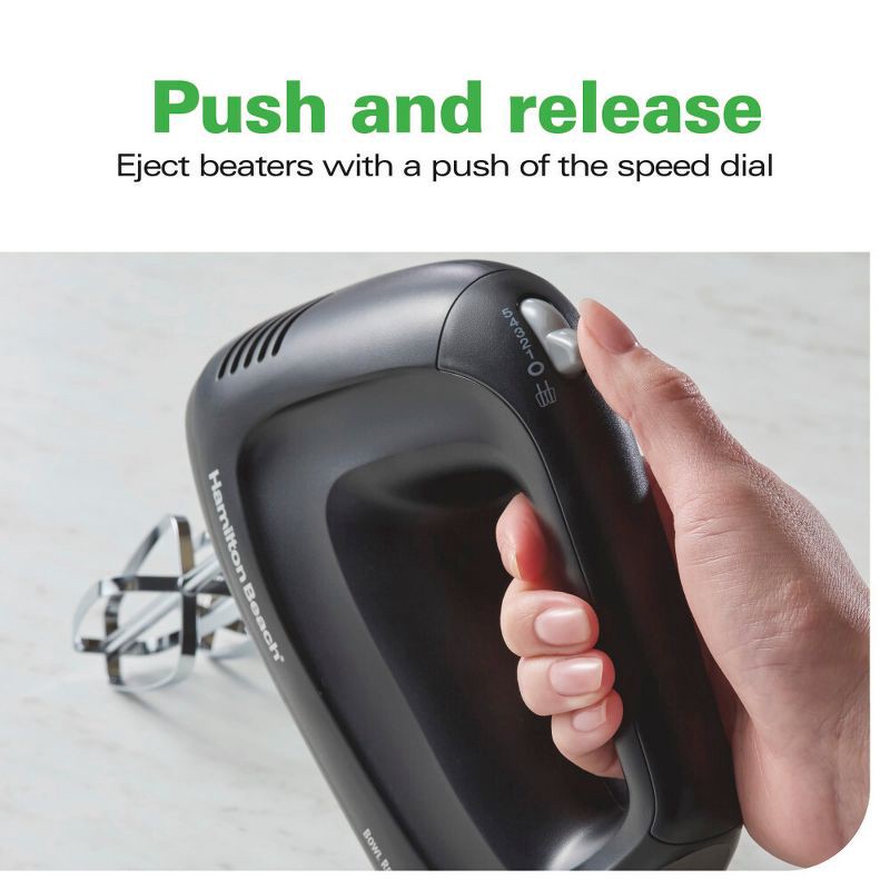 slide 6 of 7, Kitchen Collection By Hamilton Beach 5 Speed Hand Mixer 62410KC, 1 ct