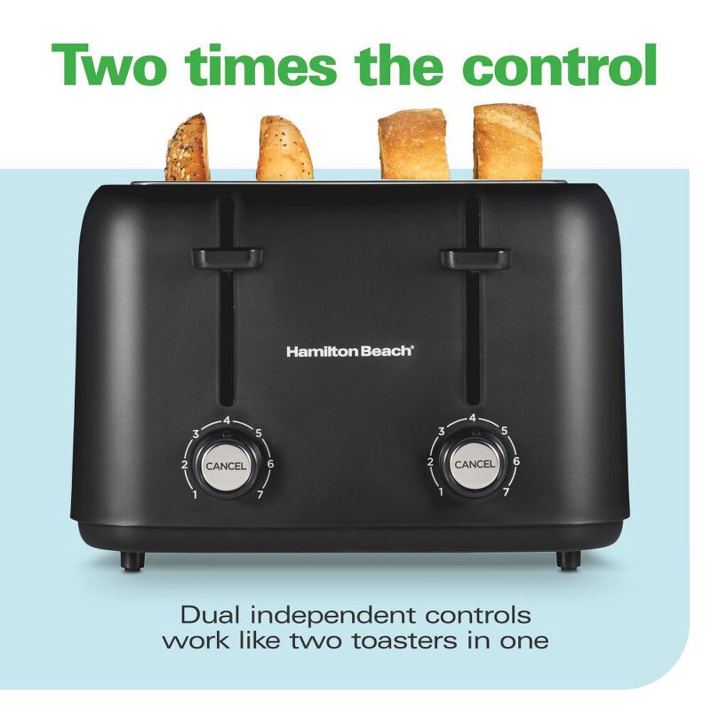 slide 7 of 10, Kitchen Collection By Hamilton Beach 4 Slice Toaster 24825KC, 1 ct