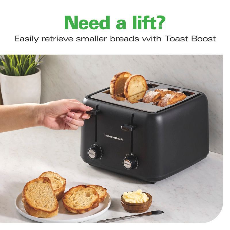 slide 8 of 10, Kitchen Collection By Hamilton Beach 4 Slice Toaster 24825KC, 1 ct
