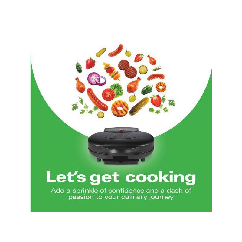 slide 9 of 10, Kitchen Collection By Hamilton Beach 2 Burger Grill 25235KC, 1 ct