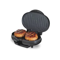 Kitchen Collection By Hamilton Beach 2 Burger Grill 25235KC