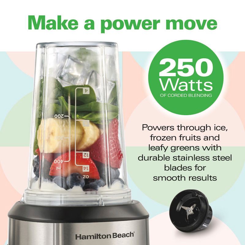 slide 5 of 7, Kitchen Collection By Hamilton Beach Single-Serve Blender 51160KC, 1 ct