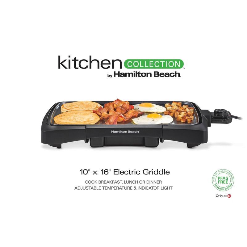 slide 3 of 10, Kitchen Collection By Hamilton Beach Griddle 38523KC, 1 ct
