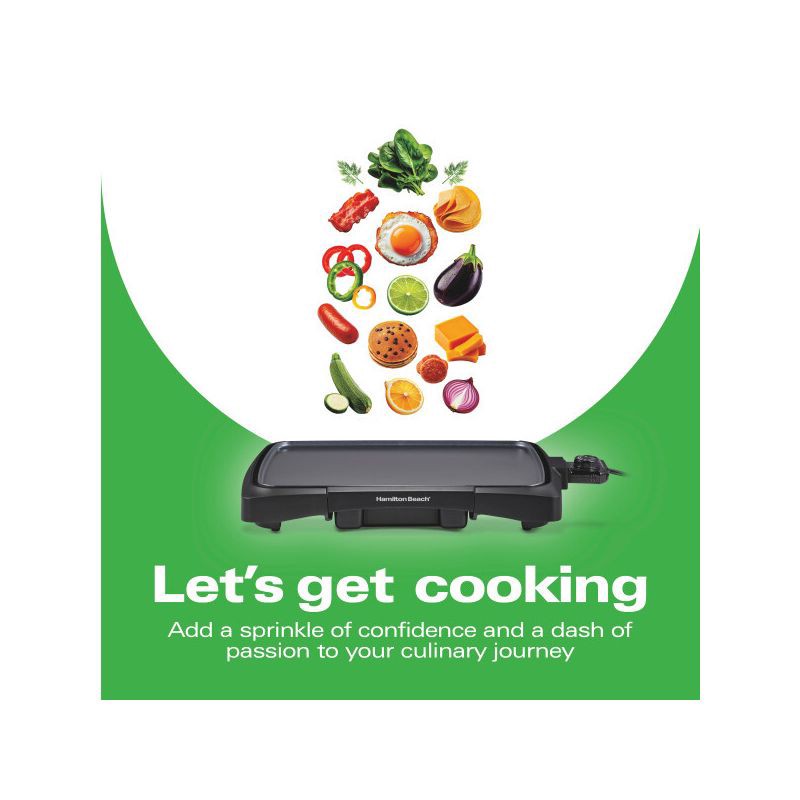 slide 12 of 13, Kitchen Collection By Hamilton Beach Griddle 38523KC, 1 ct