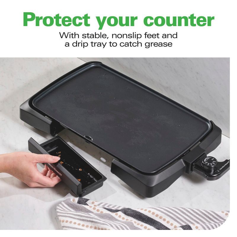 slide 4 of 10, Kitchen Collection By Hamilton Beach Griddle 38523KC, 1 ct