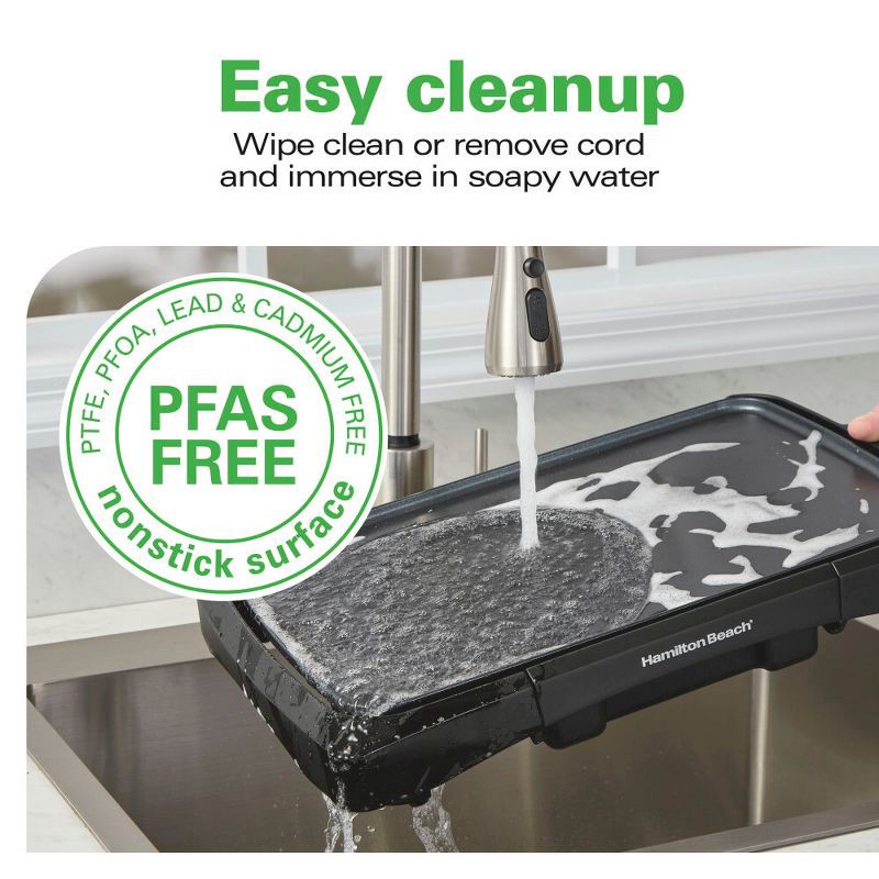 slide 8 of 10, Kitchen Collection By Hamilton Beach Griddle 38523KC, 1 ct