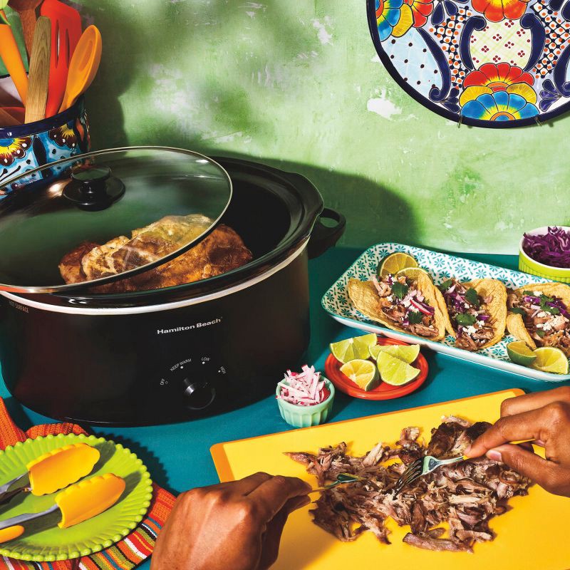 slide 3 of 9, Kitchen Collection By Hamilton Beach 6qt Slow Cooker 33607KC, 6 qt