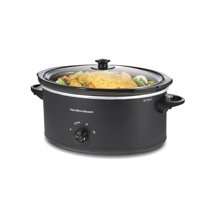 slide 1 of 9, Kitchen Collection By Hamilton Beach 6qt Slow Cooker 33607KC, 6 qt