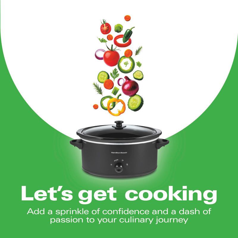 slide 6 of 9, Kitchen Collection By Hamilton Beach 6qt Slow Cooker 33607KC, 6 qt