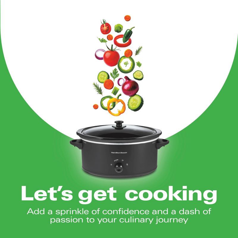 slide 8 of 9, Kitchen Collection By Hamilton Beach 6qt Slow Cooker 33607KC, 6 qt