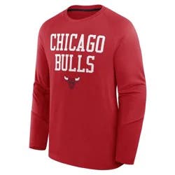 NBA Chicago Bulls Men's Long Sleeve Performance T-Shirt - XXL