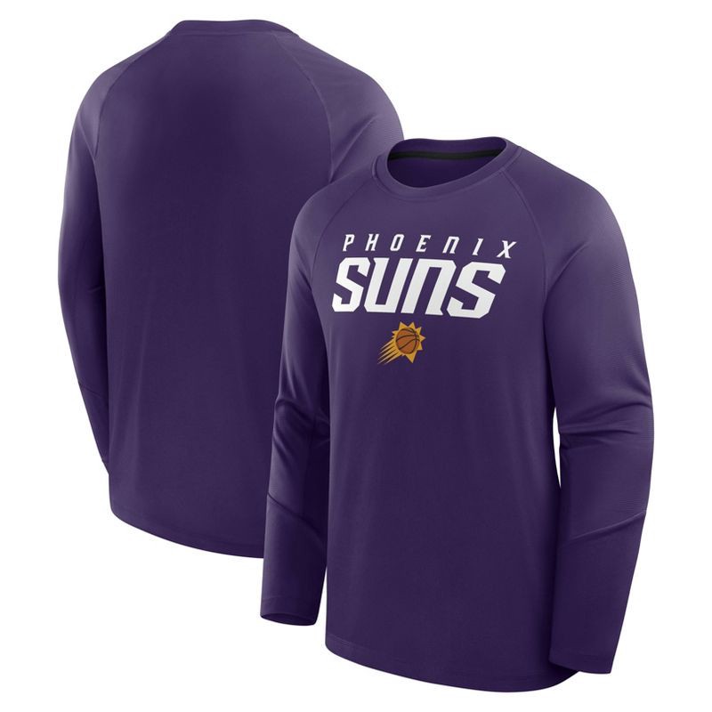 slide 3 of 3, NBA Phoenix Suns Men's Long Sleeve Performance T-Shirt - XXL, 1 ct
