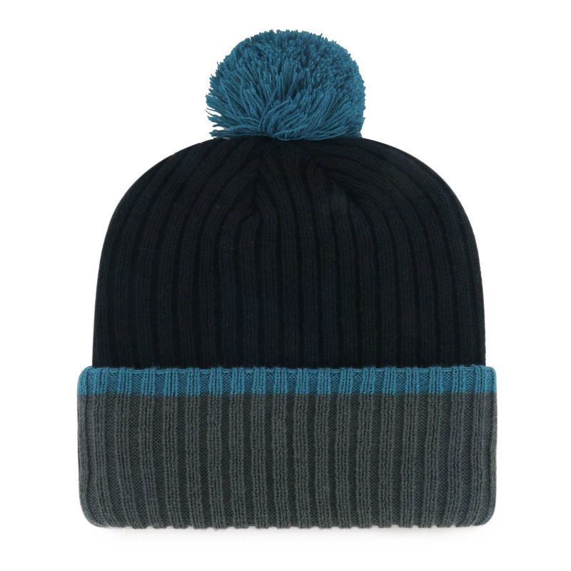 slide 2 of 2, NHL San Jose Sharks Black Shadow Knit Beanie, 1 ct