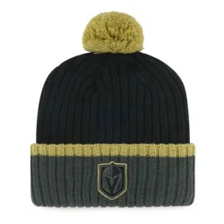 NHL Vegas Golden Knights Black Shadow Knit Beanie