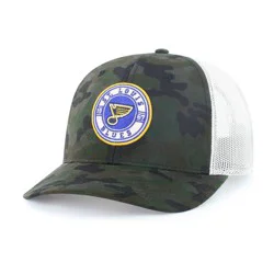 NHL St. Louis Blues Camo Castle Strap Hat