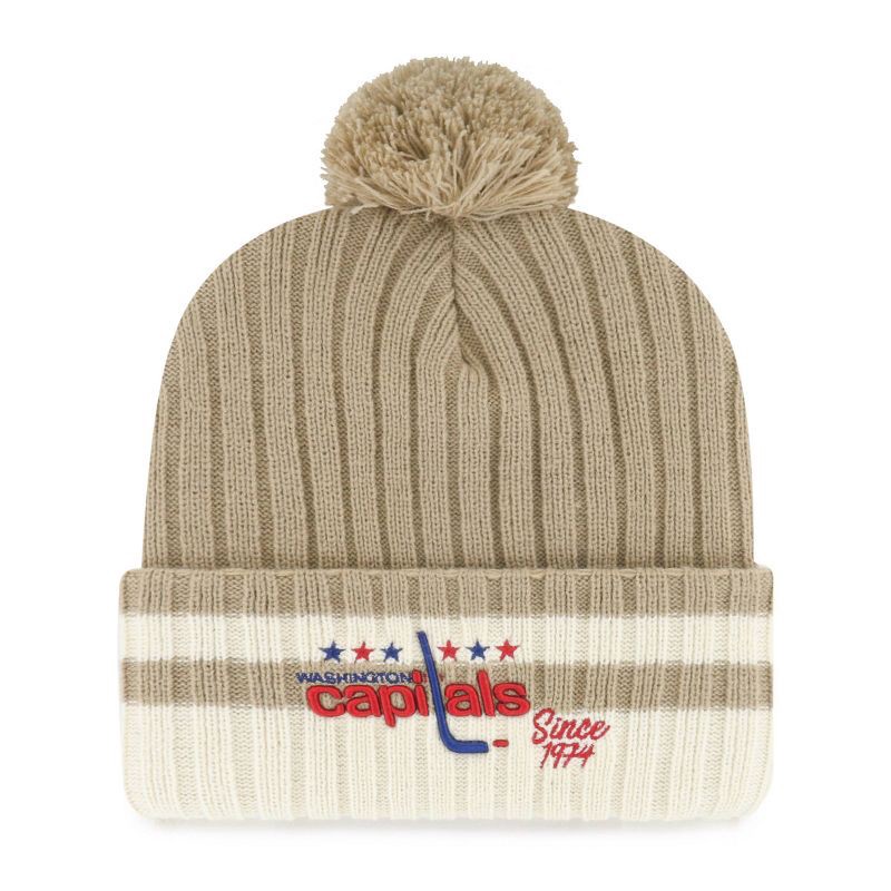 slide 1 of 2, NHL Washington Capitals Freeze Point Knit Beanie, 1 ct