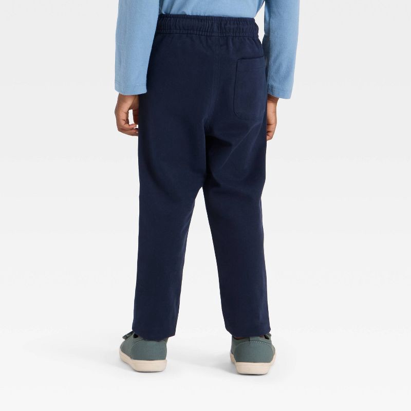 slide 3 of 3, Toddler Boys' Tapered Pants - Cat & Jack™ Blue 5T, 1 ct