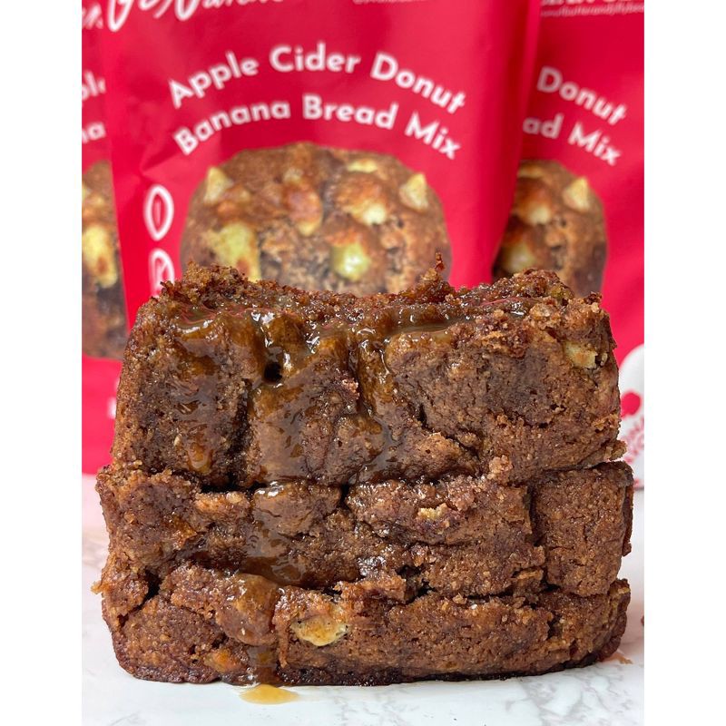 slide 2 of 4, GoNanas Apple Cider Donut Banana Bread Mix - 11.6oz, 11.6 oz