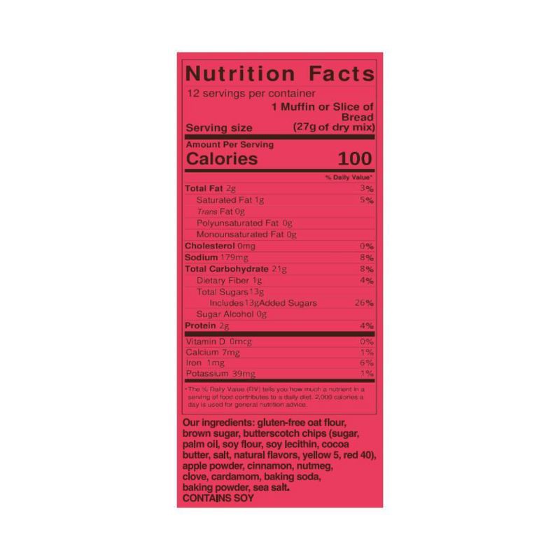 slide 4 of 4, GoNanas Apple Cider Donut Banana Bread Mix - 11.6oz, 11.6 oz