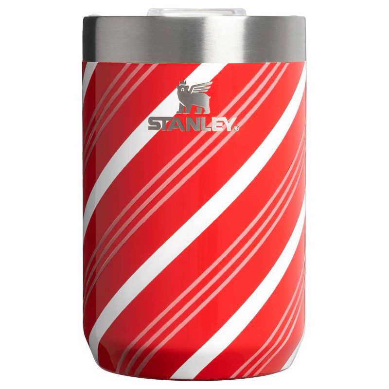 slide 1 of 6, Stanley 2pk 12 oz Stainless Steel Everyday Cup Candy Cane Twist and Strawberry Twist, 2 ct; 12 oz