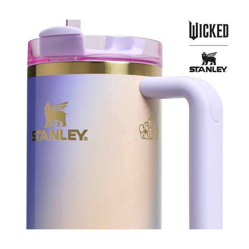 slide 4 of 4, Stanley Wicked 30 oz Stainless Steel H2.0 Flowstate Quencher Tumbler Glinda For Good, 30 oz