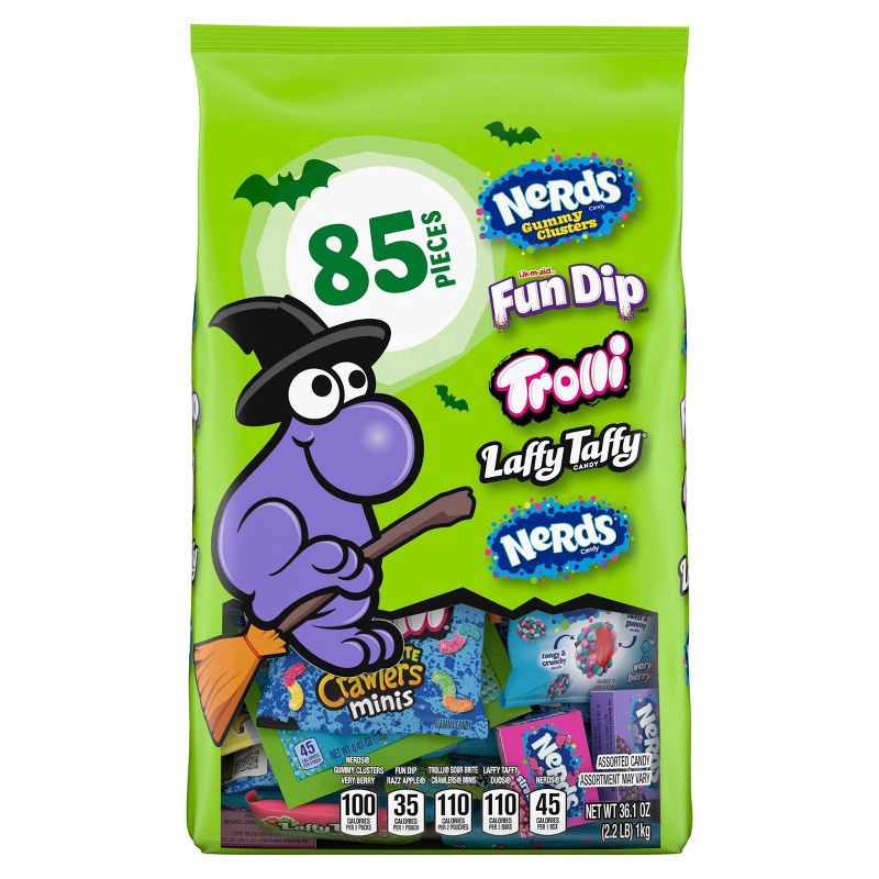 slide 1 of 6, Ferrara Variety Seekers Mix Gummy Halloween Candy - 36.1oz/85ct, 36.1 oz, 85 ct