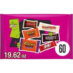 HERSHEY's Chocolate Assorted Halloween Candy Miniatures - 19.62oz/60pc