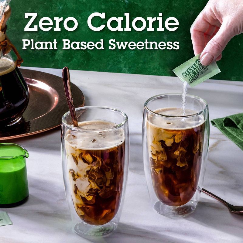 slide 4 of 7, In The Raw Stevia Zero-Calorie Sweetener Sugar Substitutes - 4.4oz/125ct, 4.4 oz, 125 ct