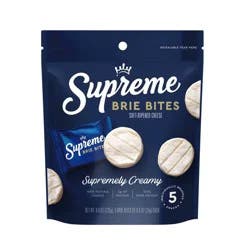 Supreme Brie Bites Brie Cheese - 4.4oz/5ct