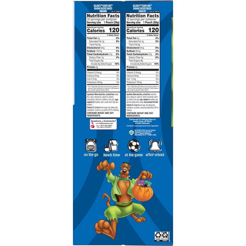 slide 2 of 7, Kellogg's Snacks Halloween Scooby-Doo! Treat-Or-Treat - 30oz/30ct Box, 30 oz, 30 ct