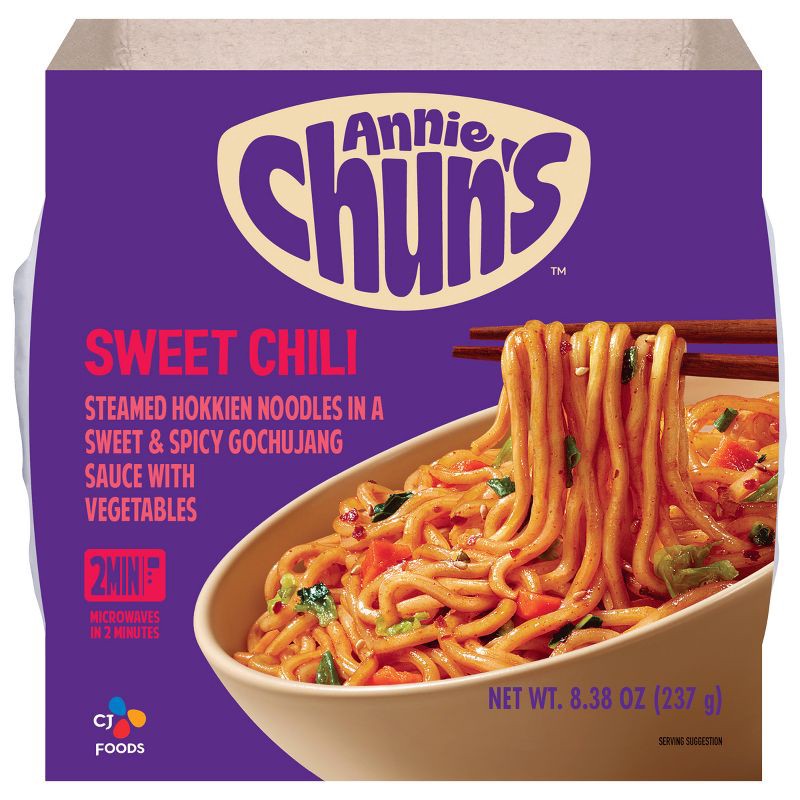 slide 1 of 11, Annie Chuns Korean-Style Sweet Chilli Noodle Bowl - 8.38oz, 8.38 oz