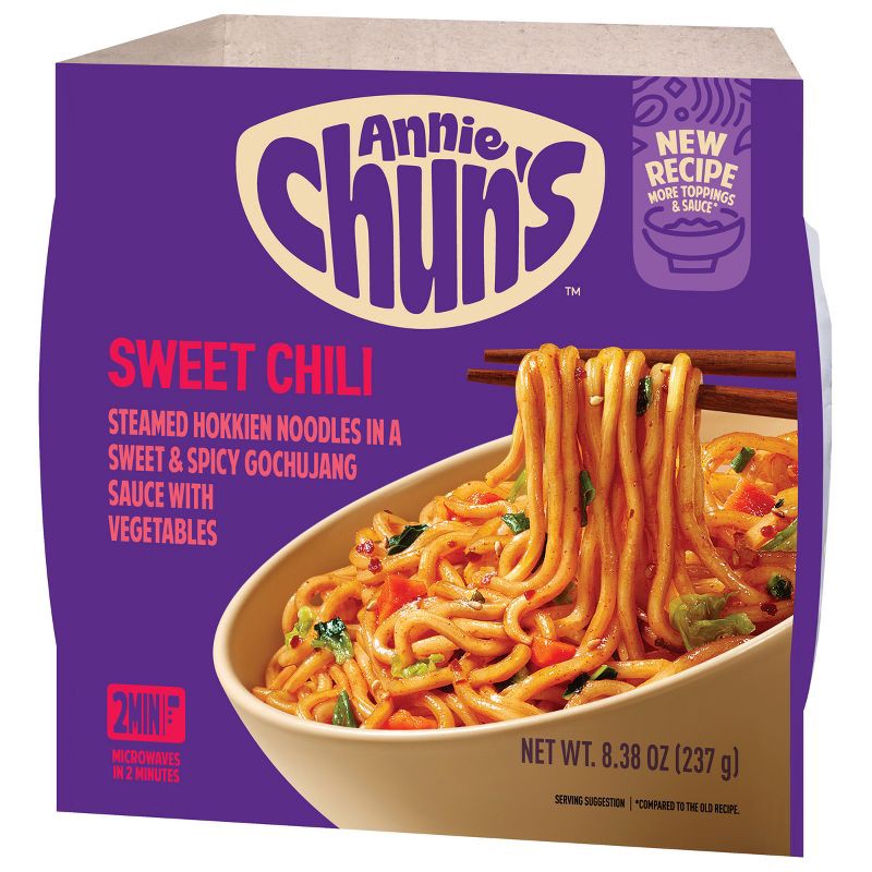 slide 11 of 12, Annie Chuns Korean-Style Sweet Chilli Noodle Bowl - 8.38oz, 8.38 oz