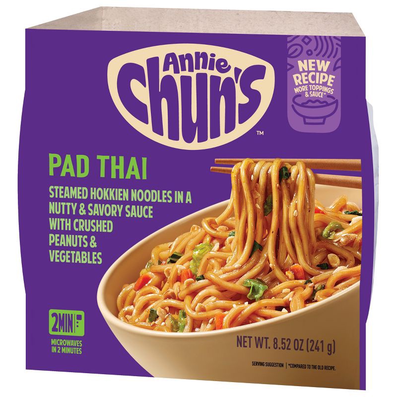 slide 11 of 12, Annie Chuns Thai-Style Pad Thai Noodle Bowl - 8.52oz, 8.52 oz