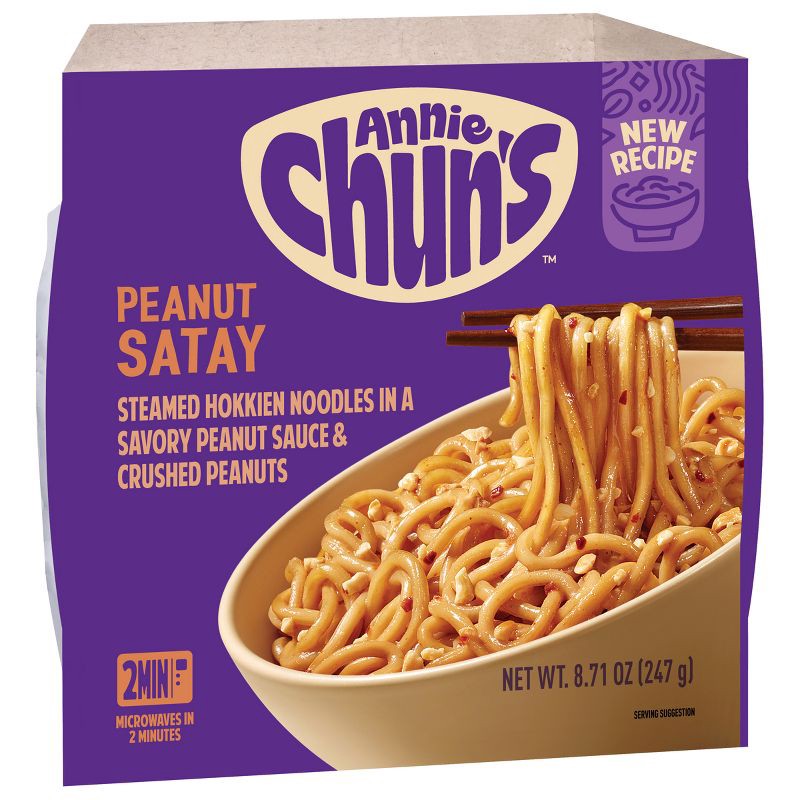 slide 12 of 12, Annie Chuns Peanut Satay Noodle Bowl - 8.71oz, 8.71 oz