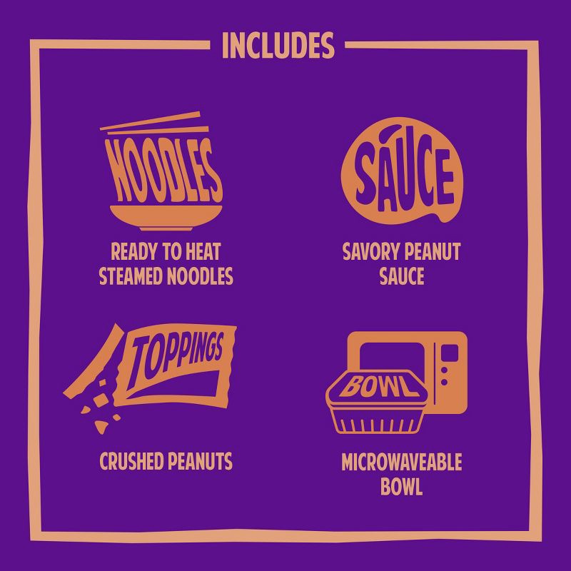 slide 6 of 12, Annie Chuns Peanut Satay Noodle Bowl - 8.71oz, 8.71 oz