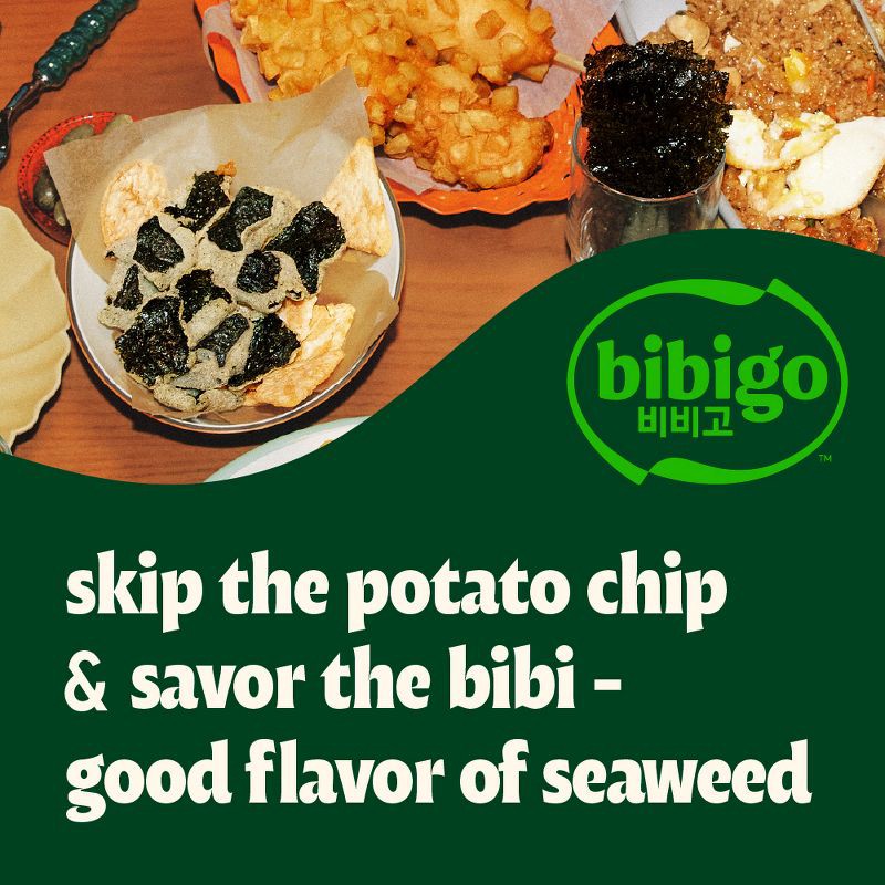 slide 4 of 7, Bibigo Spicy Seaweed Chips - 1.41oz, 1.41 oz