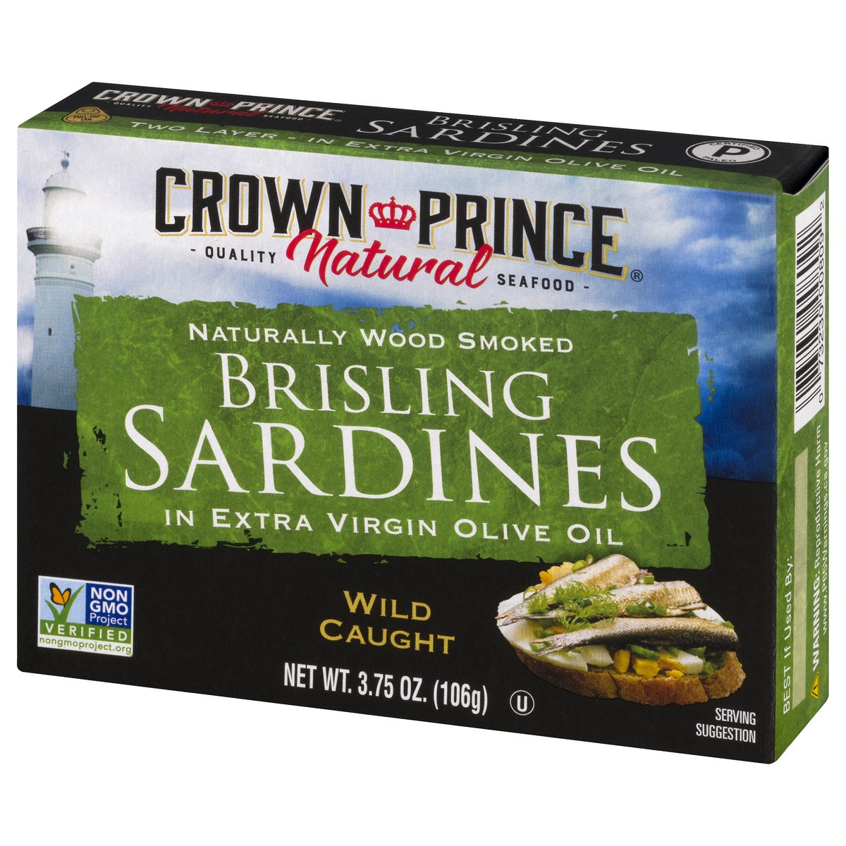 slide 5 of 12, Crown Prince Natural Sardines 3.75 oz, 3.75 oz