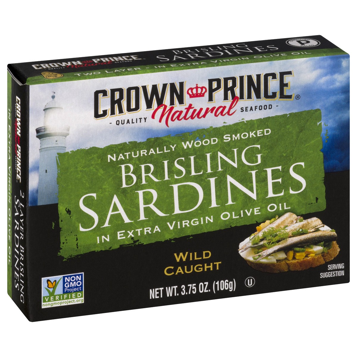 slide 6 of 12, Crown Prince Natural Sardines 3.75 oz, 3.75 oz