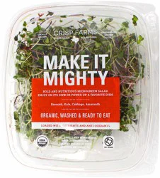 Crisp Farms Make It Mighty Organic Microgreens