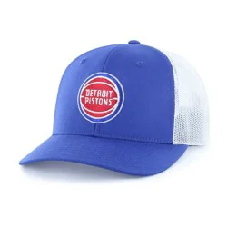 NBA Detroit Pistons Trucker Mesh Back Baseball Hat