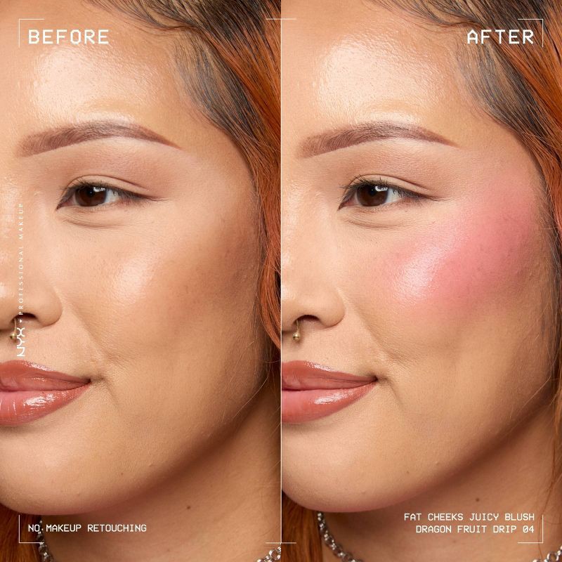 slide 3 of 10, NYX Professional Makeup Fat Cheeks Juicy Liquid Blush - Dragon Fruit Drip - 0.27 fl oz, 0.27 fl oz