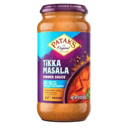 Patak's Less Fat Tikka Masala Cooking Sauce - 15oz