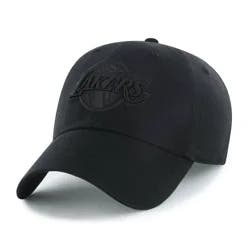 NBA Los Angeles Lakers Black Tonal Clean Up Baseball Hat
