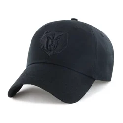 NBA Memphis Grizzlies Black Tonal Clean Up Baseball Hat
